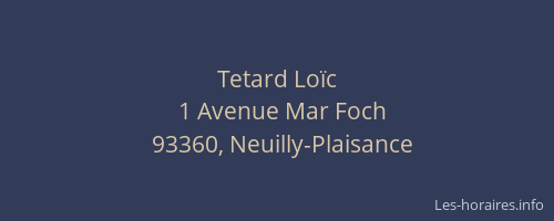 Tetard Loïc