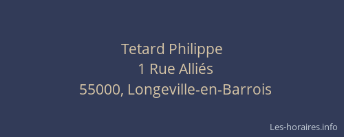 Tetard Philippe