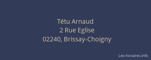 Tétu Arnaud