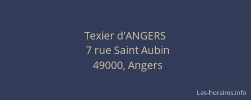Texier d'ANGERS