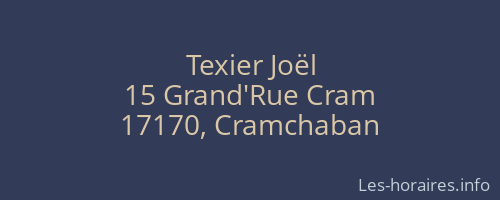 Texier Joël