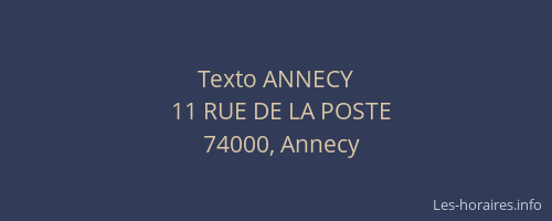 Texto ANNECY
