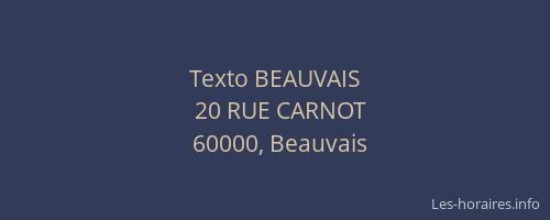 Texto BEAUVAIS