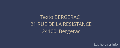 Texto BERGERAC