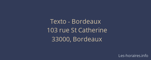 Texto - Bordeaux