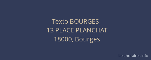Texto BOURGES