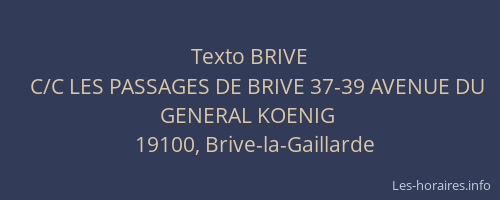 Texto BRIVE