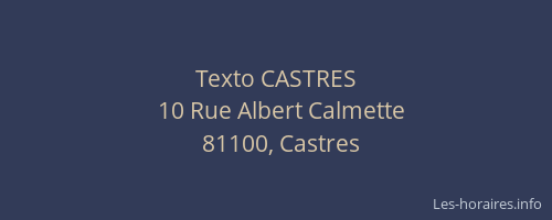 Texto CASTRES