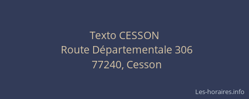 Texto CESSON