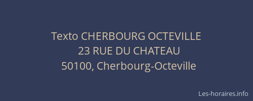 Texto CHERBOURG OCTEVILLE