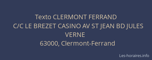 Texto CLERMONT FERRAND