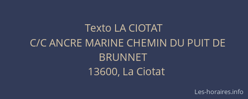 Texto LA CIOTAT