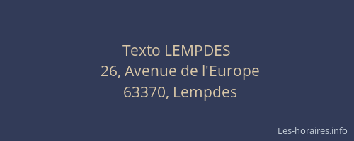 Texto LEMPDES