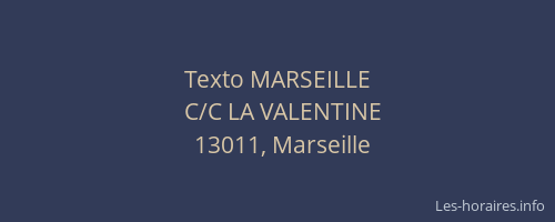 Texto MARSEILLE