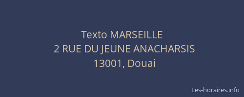 Texto MARSEILLE
