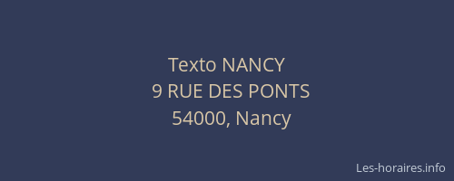 Texto NANCY