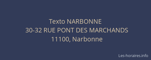 Texto NARBONNE