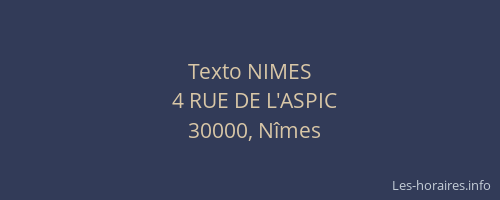 Texto NIMES