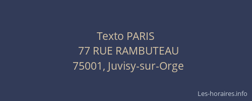 Texto PARIS