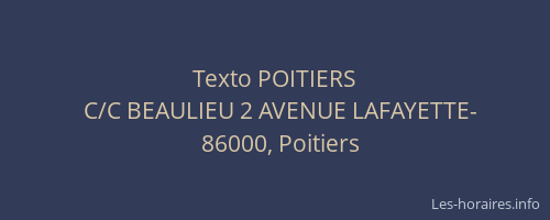 Texto POITIERS