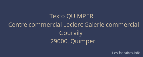 Texto QUIMPER