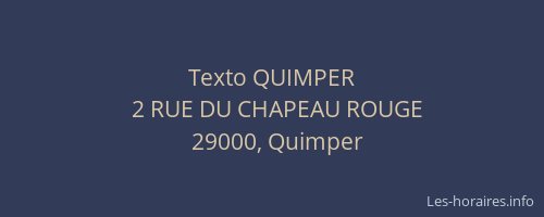 Texto QUIMPER