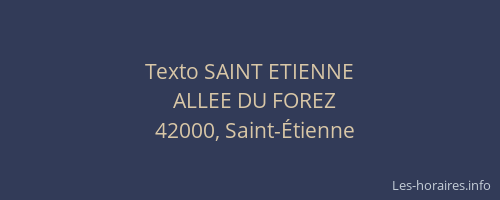 Texto SAINT ETIENNE