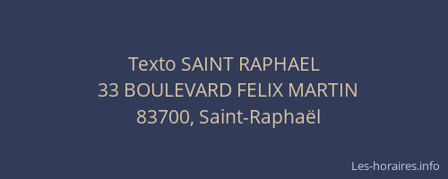 Texto SAINT RAPHAEL