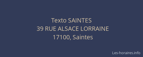 Texto SAINTES