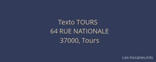 Texto TOURS
