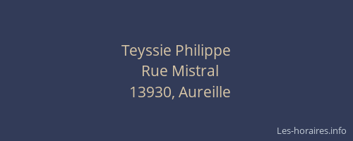 Teyssie Philippe