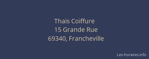 Thais Coiffure