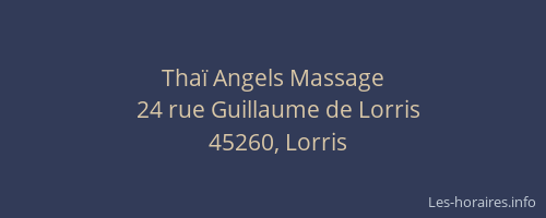 Thaï Angels Massage