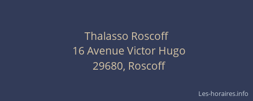 Thalasso Roscoff