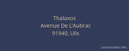 Thalaxos