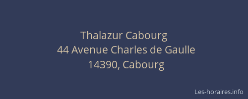 Thalazur Cabourg