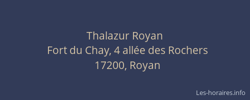 Thalazur Royan