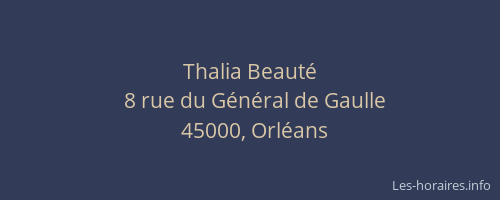 Thalia Beauté