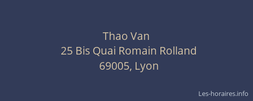 Thao Van