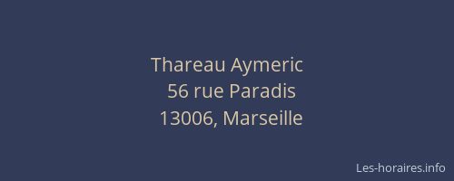 Thareau Aymeric