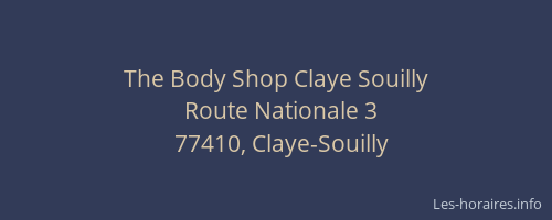 The Body Shop Claye Souilly