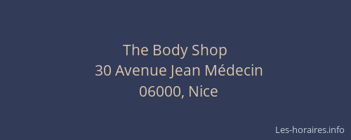 The Body Shop