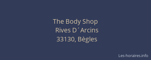 The Body Shop