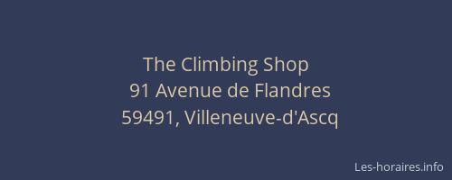 The Climbing Shop