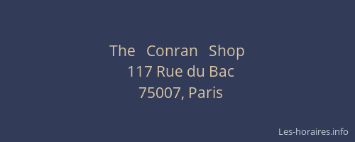 The   Conran   Shop