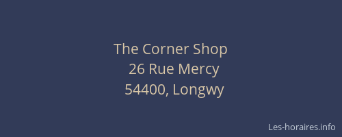 The Corner Shop