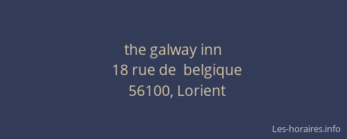 the galway inn