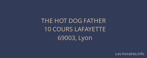 THE HOT DOG FATHER