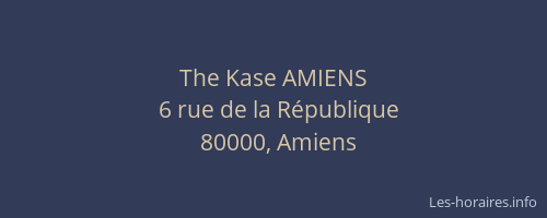 The Kase AMIENS