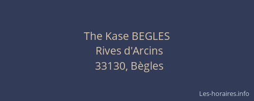 The Kase BEGLES